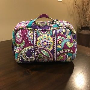 Vera Bradley large makeup travel